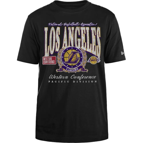 Tričko New Era NBA LOS ANGELES LAKERS OVERSIZED T-Shirt Čierna | 60571416, 0