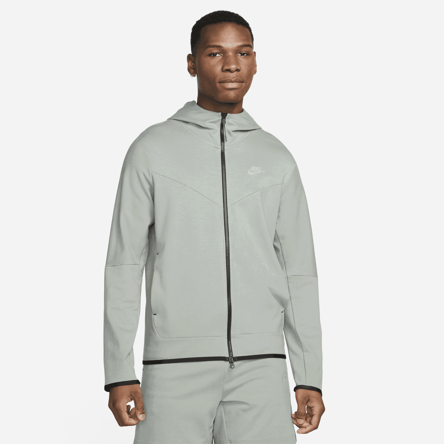 Mikina Nike Sportswear Tech Fleece Lightweight Šedá | DX0822-330, 0