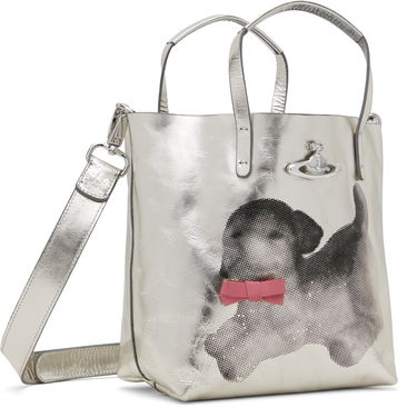 Kabelka Vivienne Westwood Vivienne Westwood Small Studio Shopper Tote Metalická | 4205007PU-L00AF-, 3