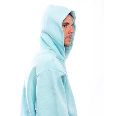 Mikina Karl Kani Karl Kani Small Signature Essential OS Hoodie S Tyrkysová | KK-60210102, 4