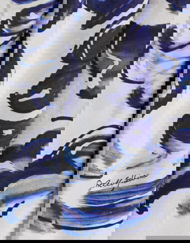Sukňa Dolce & Gabbana Majolica-print Long Poplin Skirt Rôznofarebný | I4O20WFI5JKHB5DQ, 2