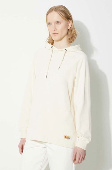 Mikina FJÄLLRÄVEN Women's Hoodie with Hood Béžová | F86987.113, 0