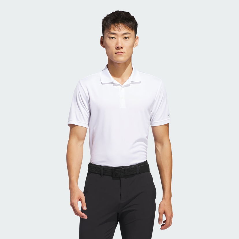 Polo tričko adidas Performance Polo Shirt Core Performance Primegreen Biela | IU4441