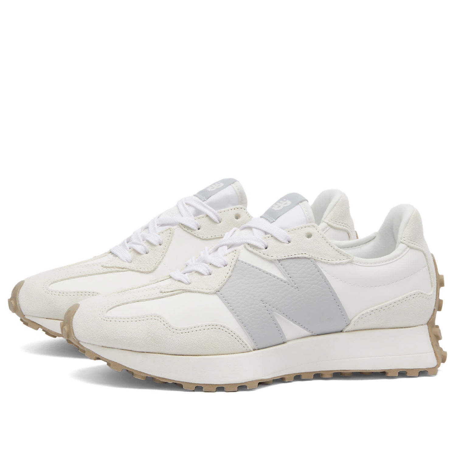 Tenisky a topánky New Balance Women's WS327KE in Sea Salt, Size UK 4 | END. Clothing Šedá | WS327KE, 0