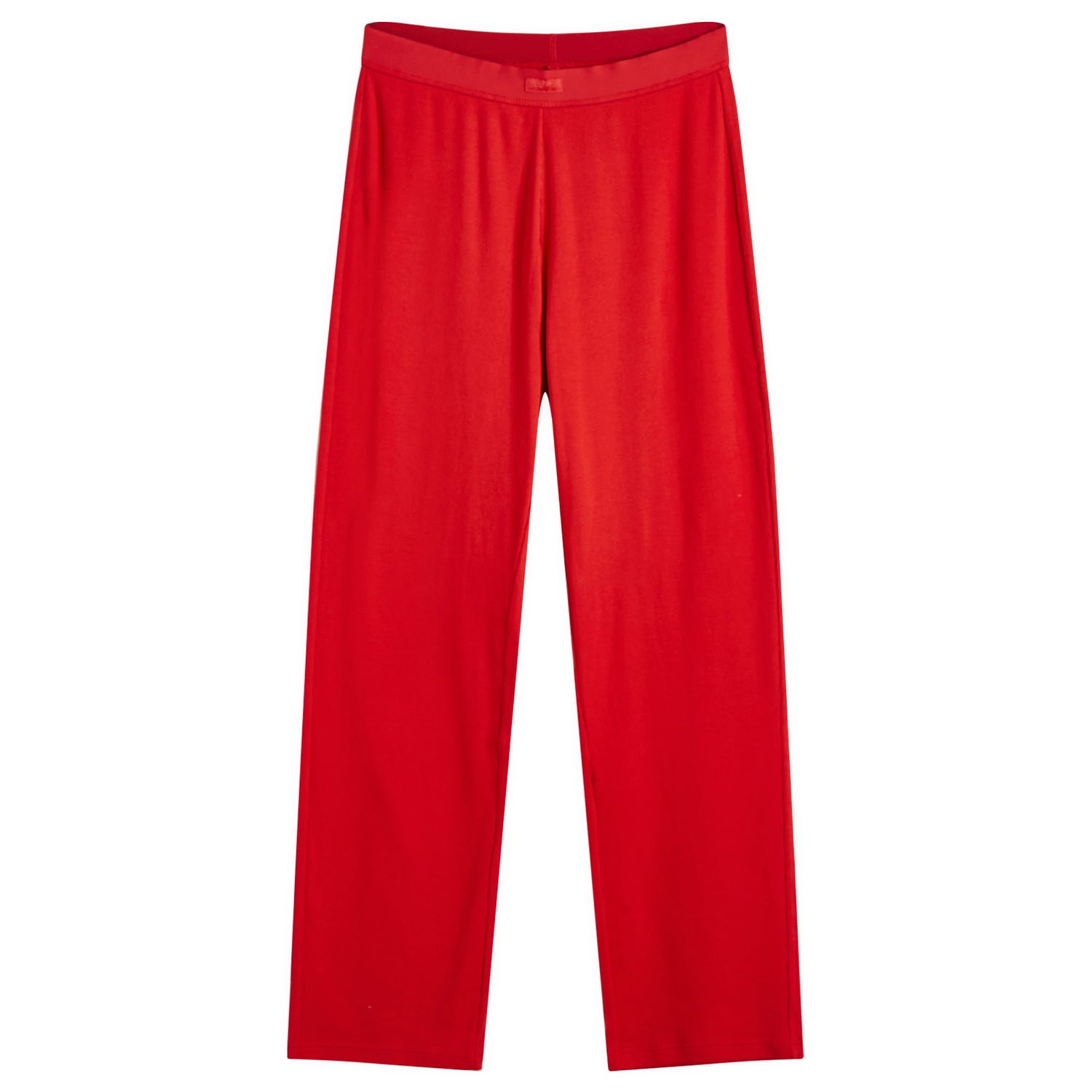 Nohavice SKIMS Rib Pants Červená | PT-PNT-6753W-CRANBERRY, 0