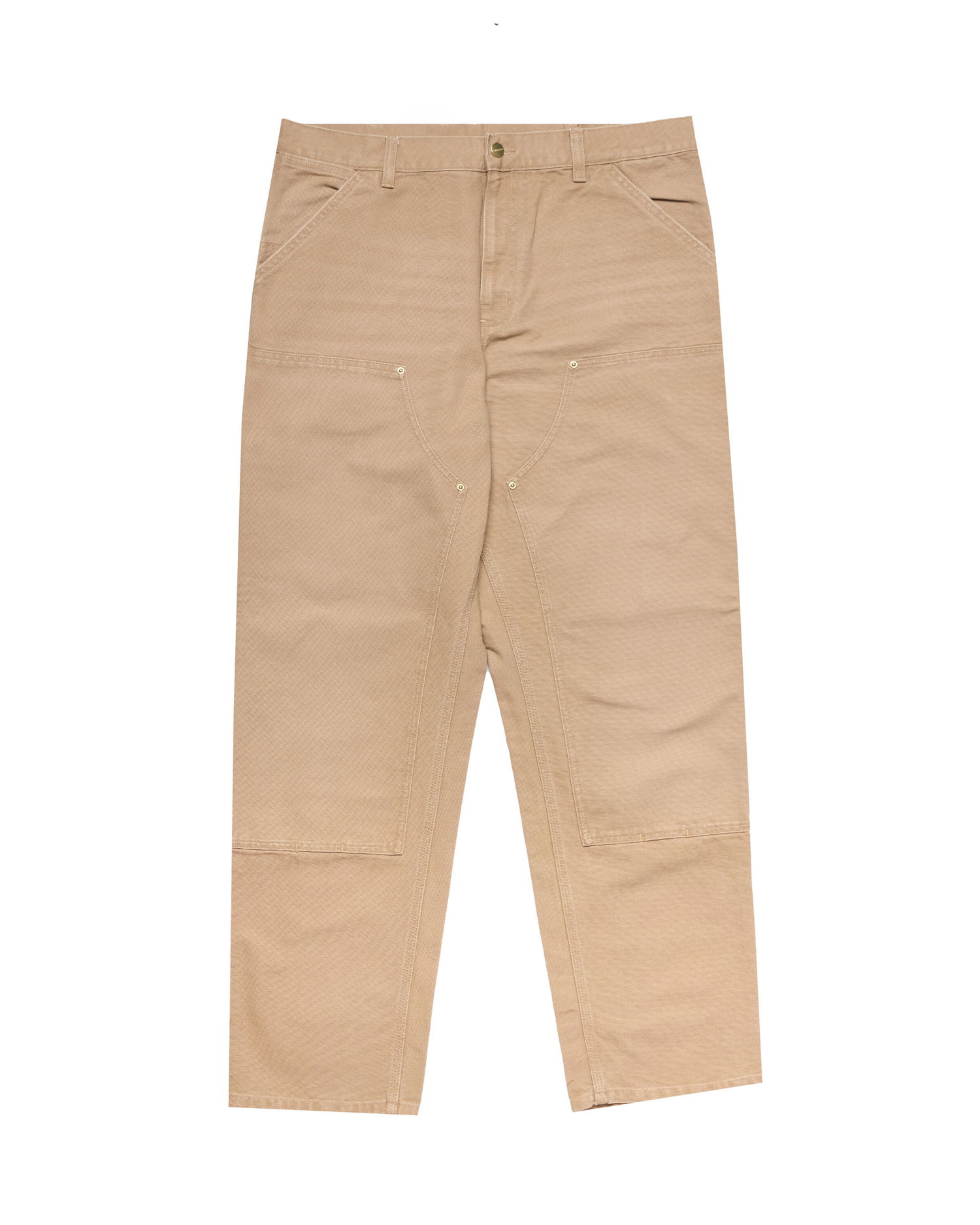 Nohavice Carhartt WIP Double Knee Pant Béžová | I031501.2FS3K, 0