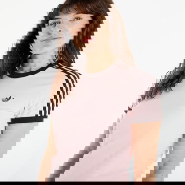 Tričko adidas Performance T-Shirt 3-Stripes Slim Ružová | KC9016, 1