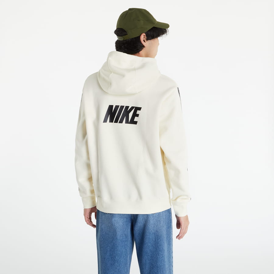 Mikina Nike Fleece Pullover Hoodie Biela | DM4676-113, 1