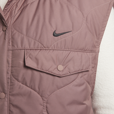 Vesta Nike Sportswear Essential Vest Hnedá | FB8737-208, 4