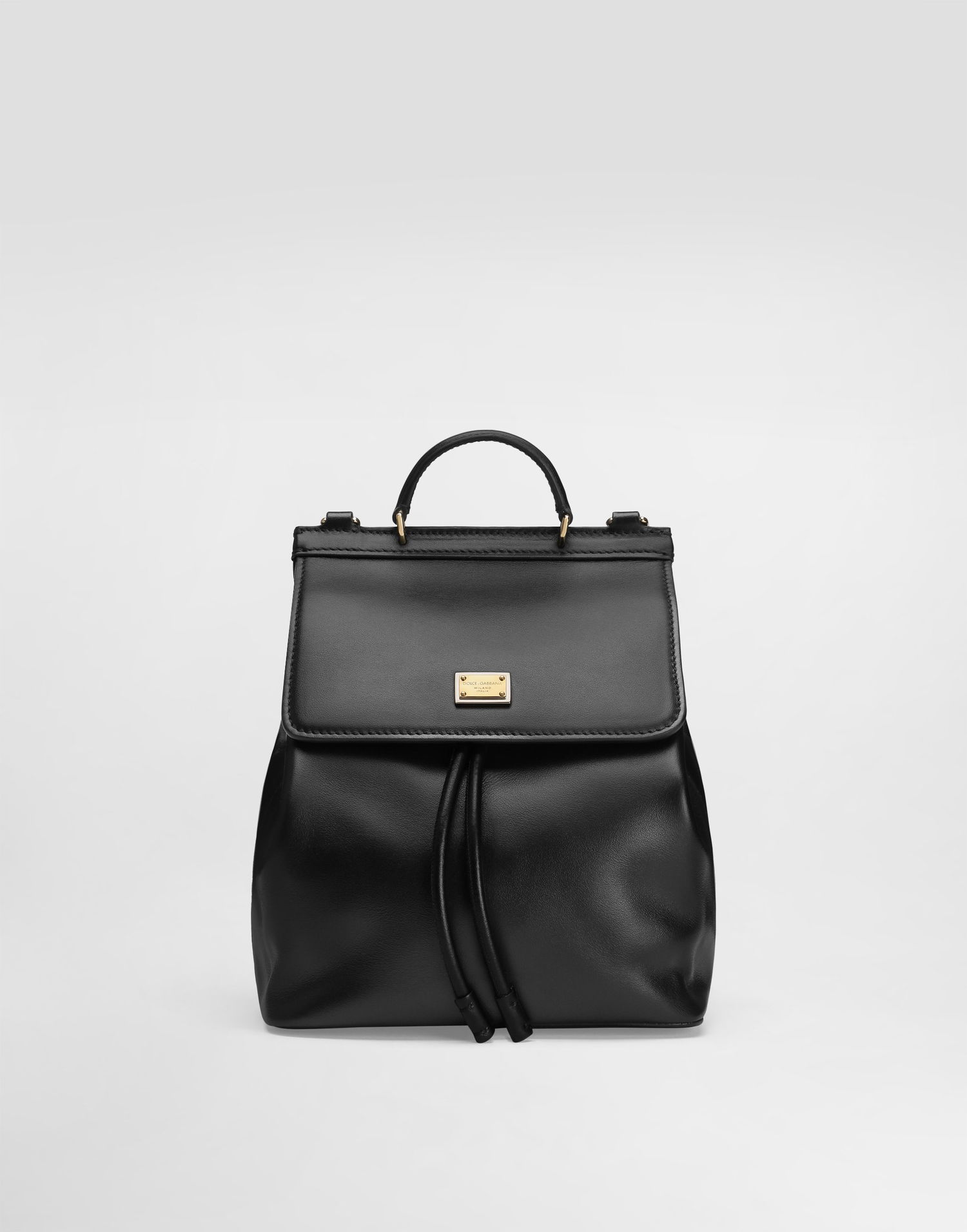 Batoh Dolce & Gabbana Dolce & Gabbana Nappa Calfskin Backpack Čierna | EB0264A106580999, 0