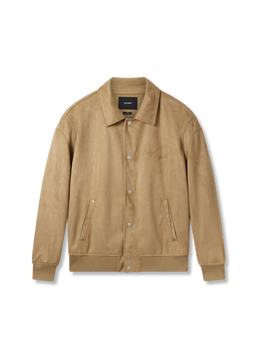 Bomber bunda AXEL ARIGATO Faux Suede Varsity Jacket Béžová | A2859002, 1