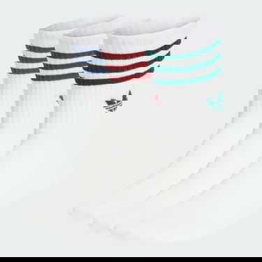 Ponožky adidas Performance 3-Stripes Crew Socks 3-Pack Rôznofarebný | KT1690, 0