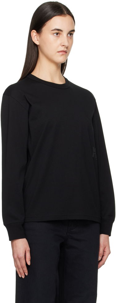 Tričko Alexander Wang Long Sleeve Puff Logo T-Shirt Biela | 4CC3241519, 4