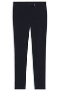 Slim-Fit Trousers with Slit Hems