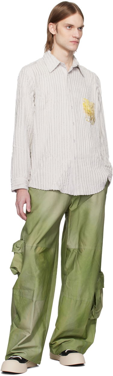 Košeľa Collina Strada Collina Strada Flower Drip Convention Shirt Biela | XX3690, 3