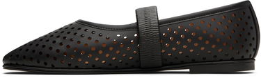 Tenisky a topánky Stella McCartney Stella McCartney Ryder Perforated Ballerina Flats Čierna | 810528KP027, 2