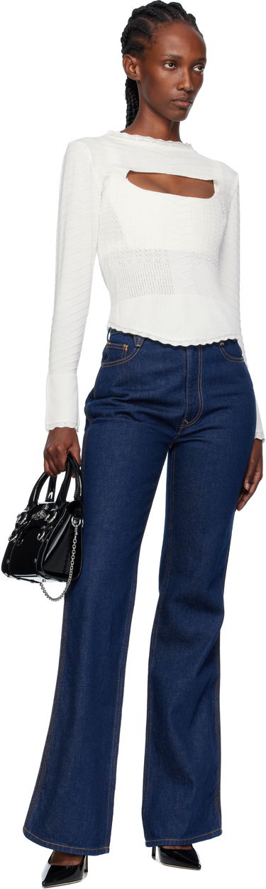 Crop Top Vivienne Westwood Vivienne Westwood Maria Corset Top Biela | 1803006L-Y0006-, 3