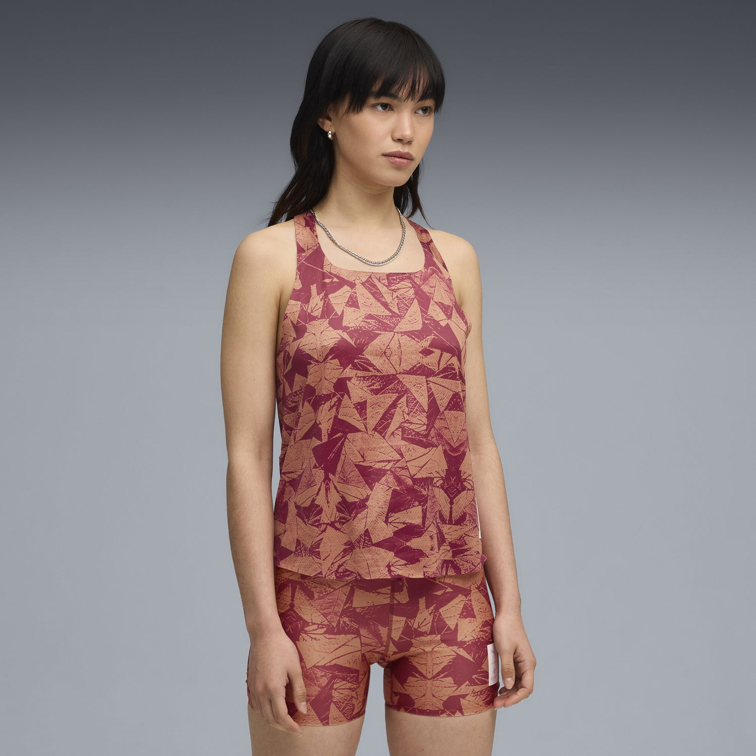 Tielko Puma PUMA x SAYSKY Geometric Print Sleeveless Tank Top Rôznofarebný | 527610_90, 1