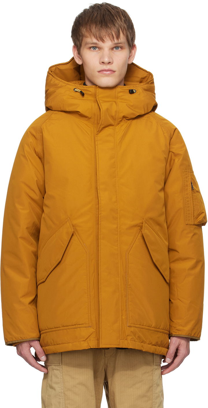 Parka NANAMICA Hooded Down Coat Žltá | SUBF357U, 0