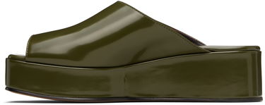 Doplnky The Row The Row Emi Flatform Sandals Zelené | F1597-L604, 2