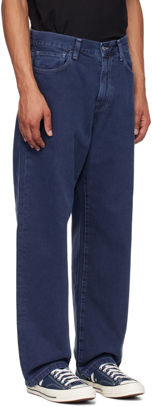 Džínsy Carhartt WIP Landon Relaxed Jeans Navy | I033749, 1