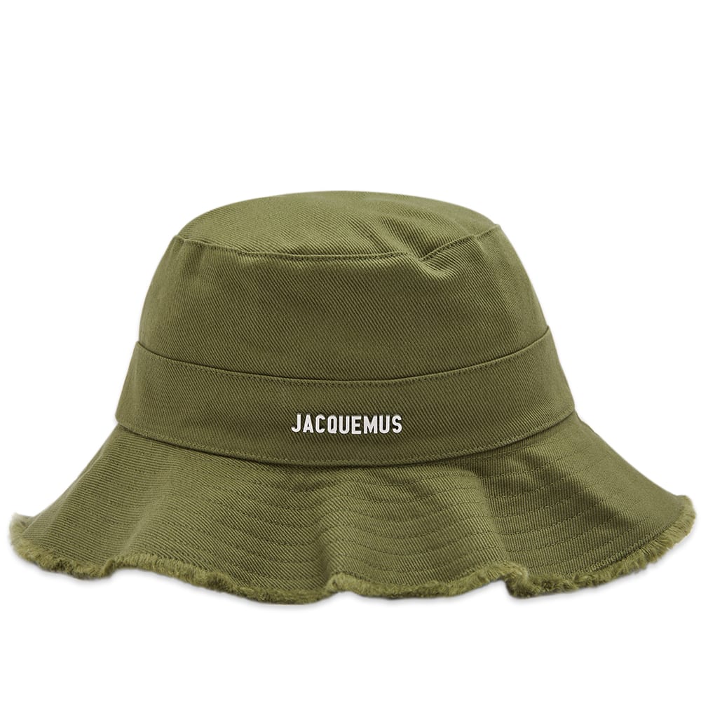 Klobúk Jacquemus Le Bob Artichaut Bucket Hat Zelené | 22H213AC002-5012-560, 0