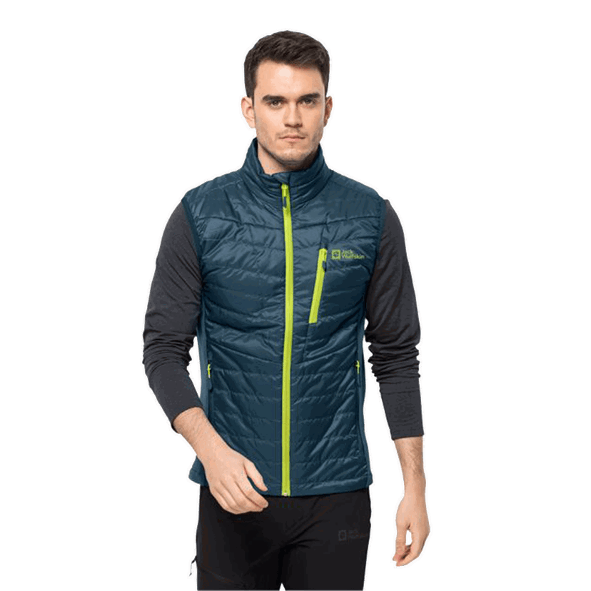 Vesta Jack Wolfskin ROUTEBURN PRO Insulated Vest Navy | 1206871-1274