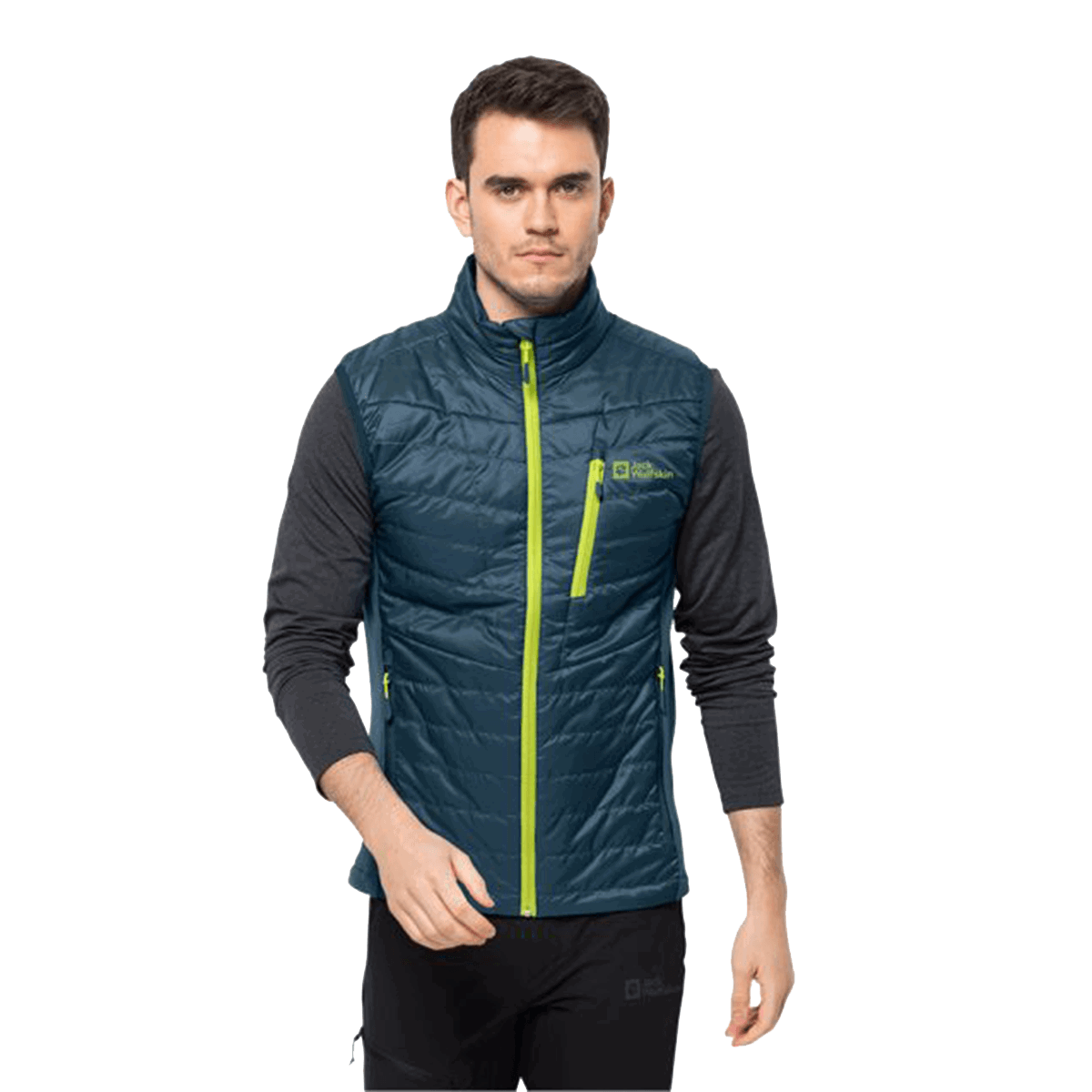 Vesta Jack Wolfskin ROUTEBURN PRO Insulated Vest Navy | 1206871-1274, 0