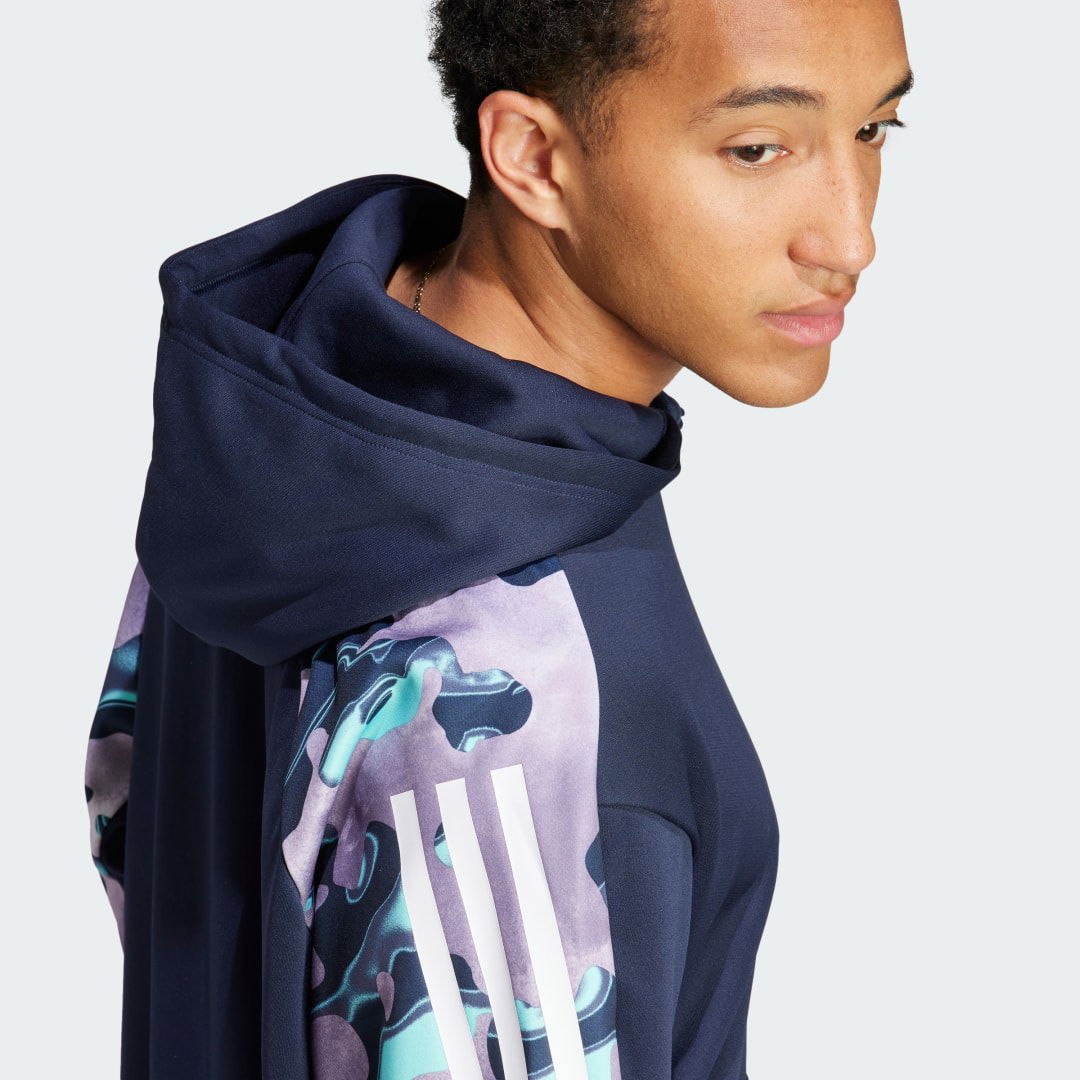 Future Icons Allover Print Hoodie