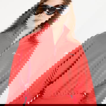 Mikina adidas Performance adidas x Moonboot Cropped Half-Zip Tracksuit Top with Puffed Sleeves Červená | JM1100, 1