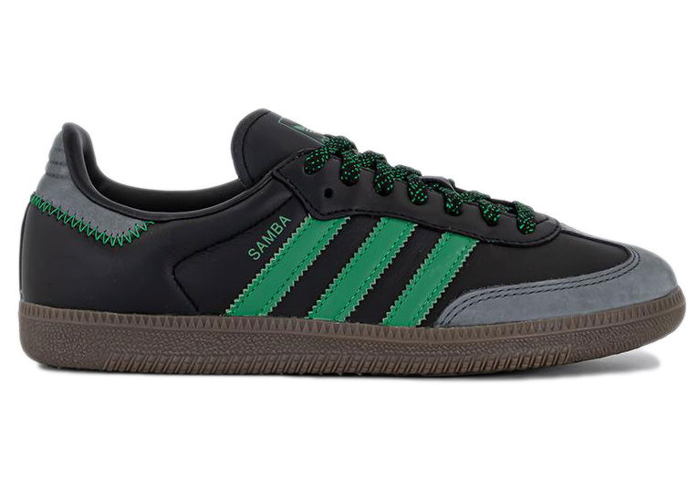 Tenisky a topánky adidas Originals Samba OG Black Green Čierna | IE6520, 0