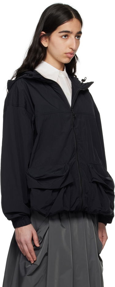 Vetrovka Snow Peak Snow Peak Nylon Tussah Hooded Jacket Čierna | JK-25SU008, 1