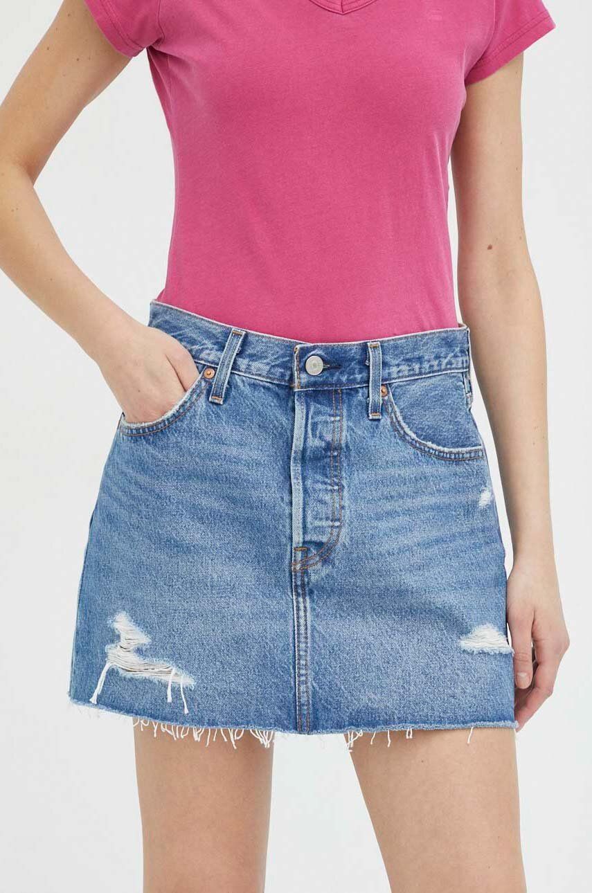 Sukňa Levi's ® Icon Denim Skirt Modrá | A4694.0002, 0
