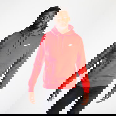 Mikina Nike Sportswear Club Hoodie Červená | BV2654-657, 1
