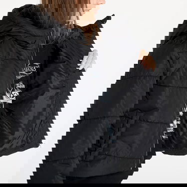 Prešívaná bunda Vans Mte Foundry Crop Puff Jacket Čierna | VN000H5EBLK, 3