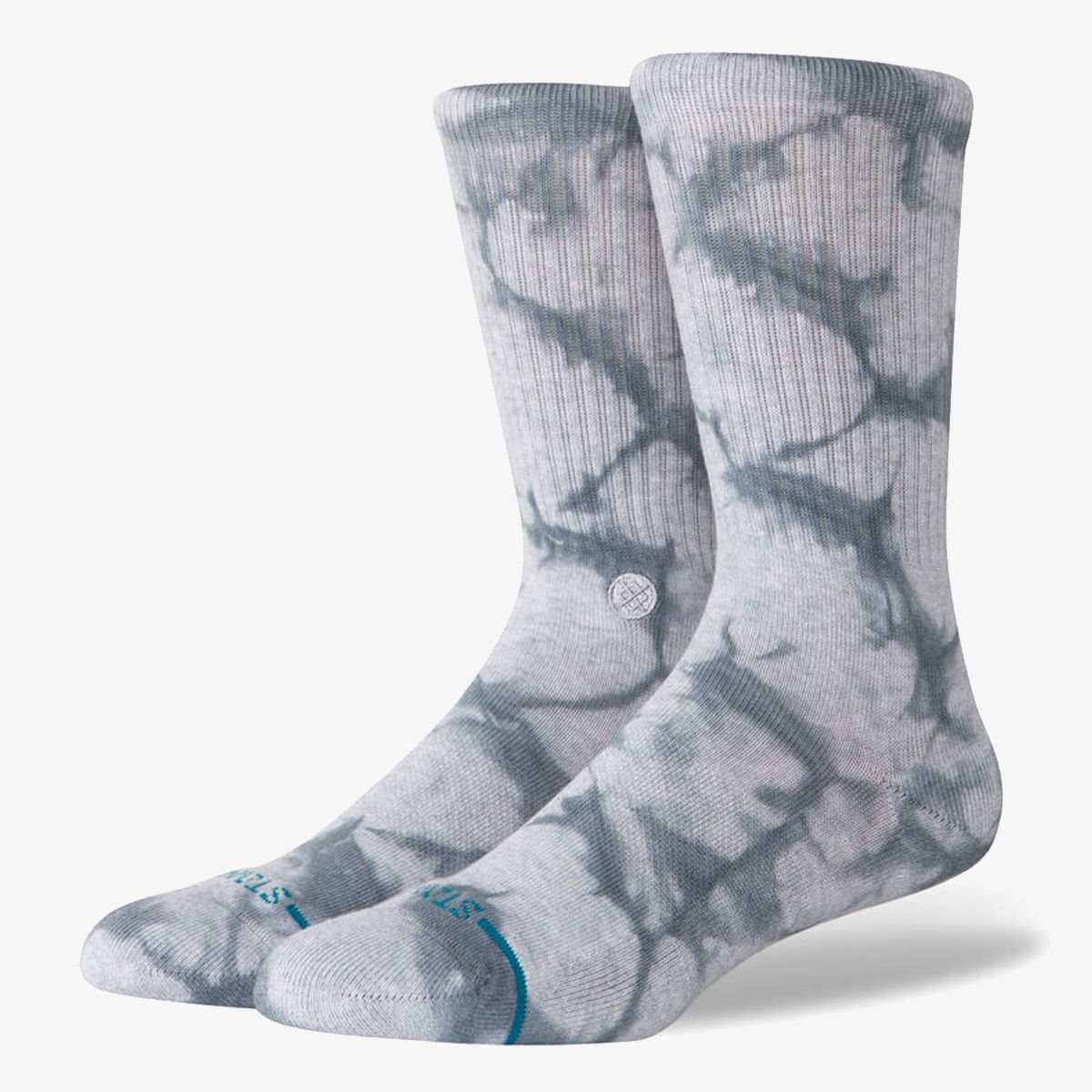 Crew Socks with Icon Dye Pattern