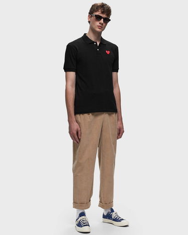 Polo tričko Comme des Garçons Play Heart Polo Tee Čierna | AZ T006 051 1, 2