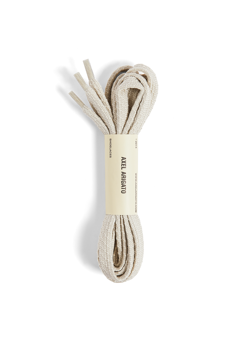Starostlivosť o obuv AXEL ARIGATO Textured Laces - 125cm Béžová | O4303001