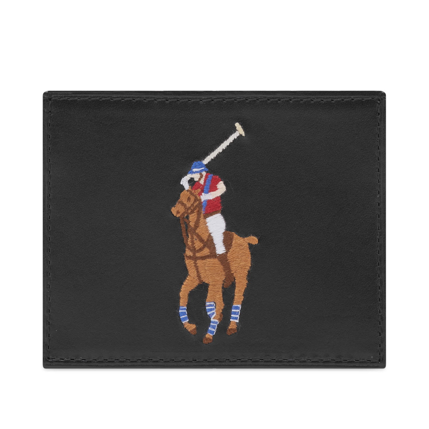 Peňaženka Polo by Ralph Lauren Pony Player Holder Čierna | 405898357002, 0