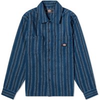 Košeľa Dickies Hope Stripe Overshirt "Dark Western Stripe" Navy | DK0A4YI6G221, 1