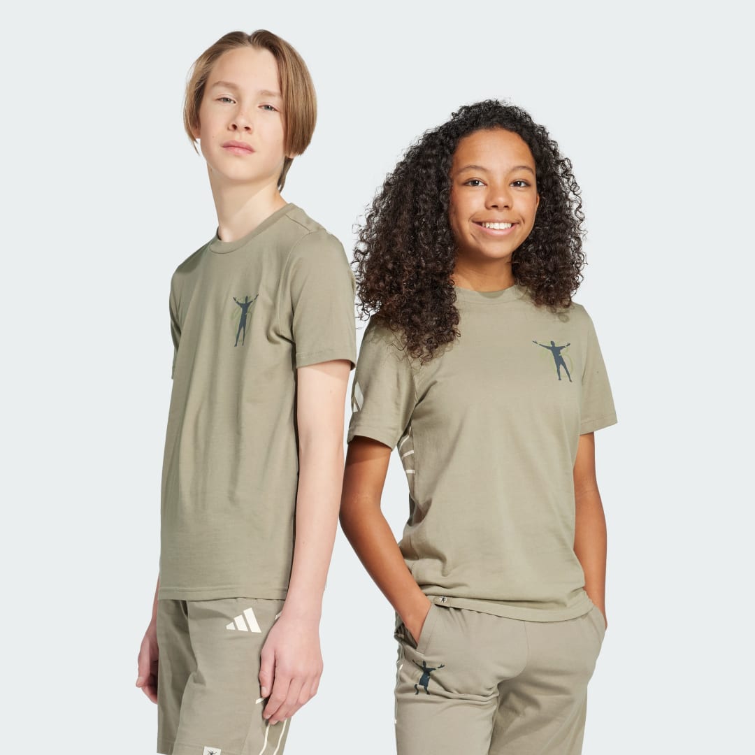 Tričko adidas Performance Jude Bellingham Culturewear Kids' T-Shirt Zelené | JY1877, 0