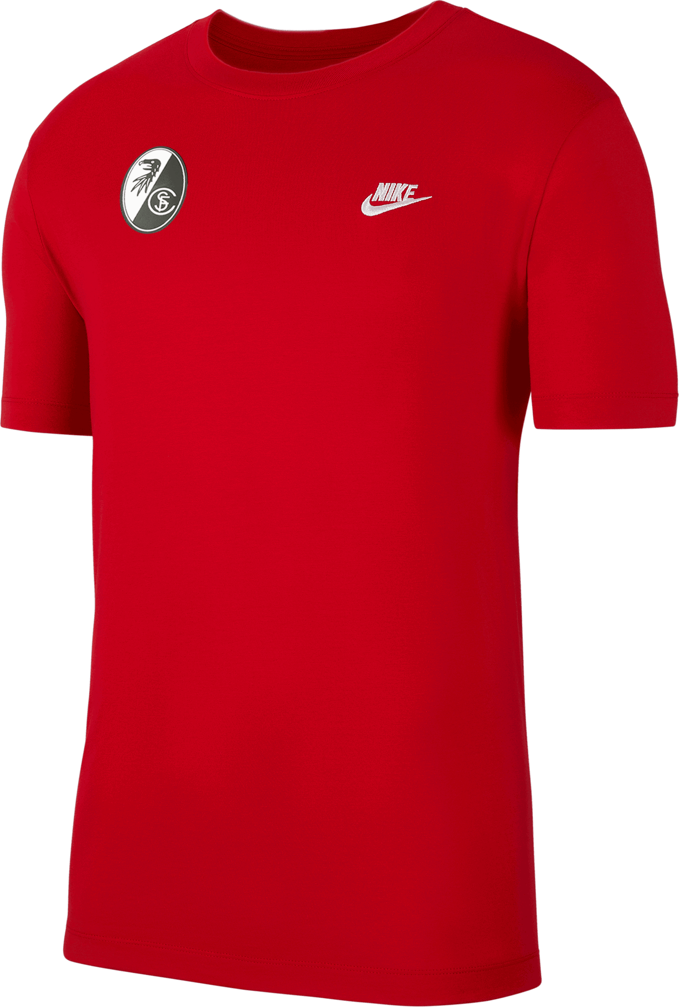 Tričko Nike SC Freiburg NSW Club Short Sleeve T-Shirt Červená | 6scfar4997-657, 0