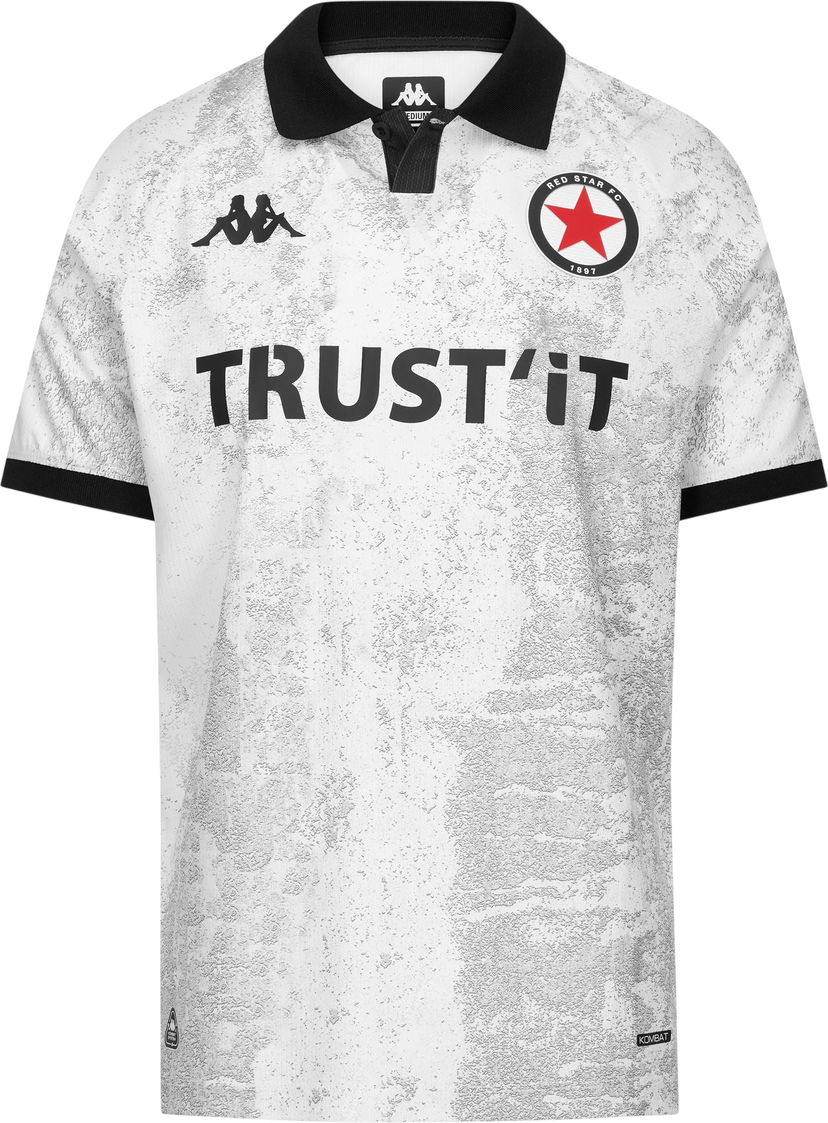Dres Kappa Kappa Red Star FC Away Jersey 2025/26 Biela | 361y5ww-s0k