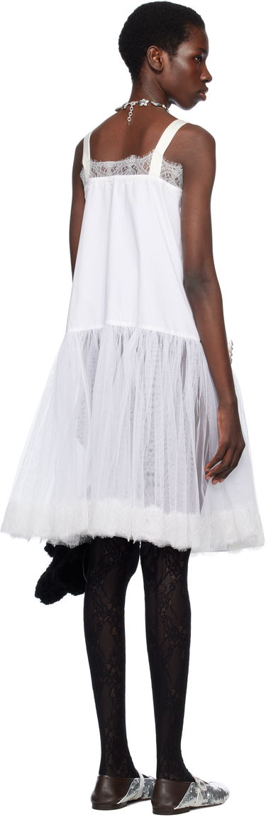 Šaty Chopova Lowena Chopova Lowena Nohow Nightie Midi Dress Biela | 1292, 2