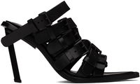 Ann Demeulemeester Nel Heeled Buckle Strap Mules