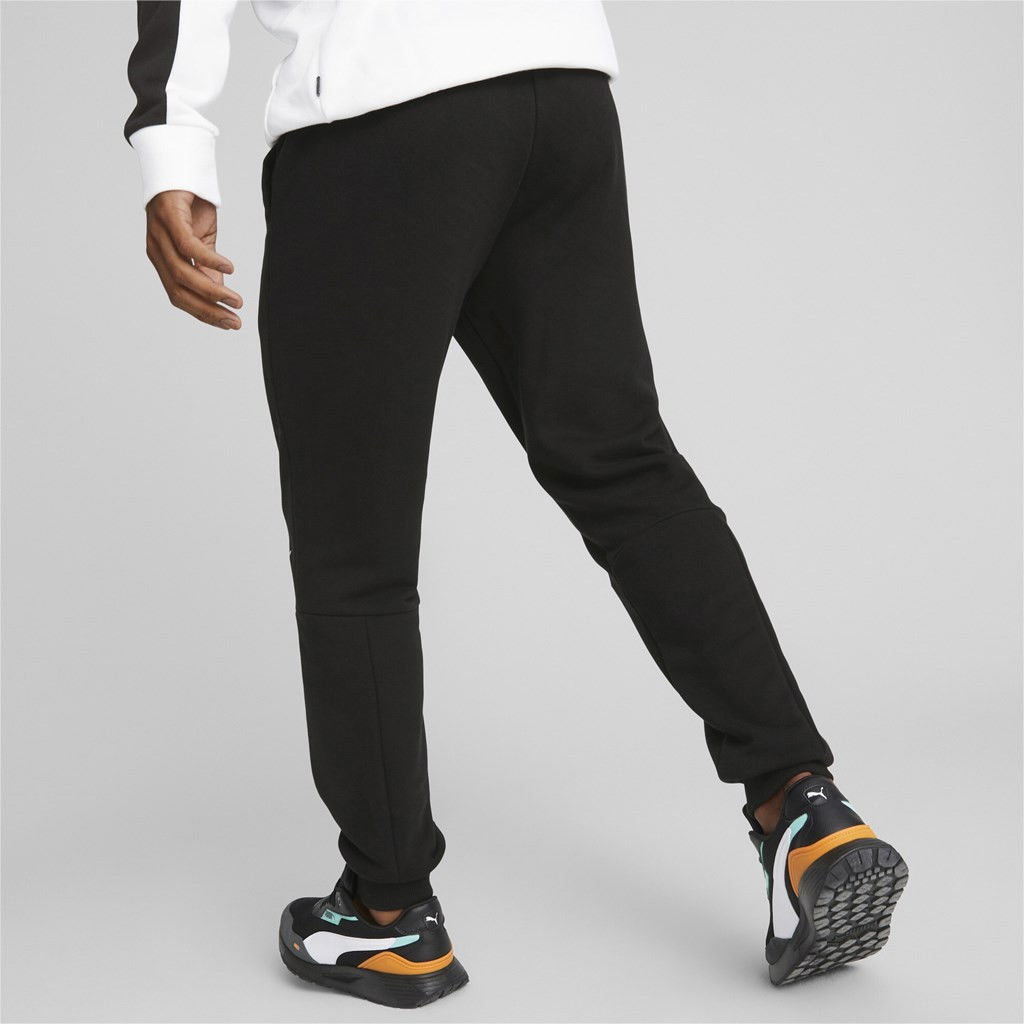 Tepláky Puma ESS BLOCK x TAPE Sweatpants TR Čierna | 675172-01, 1