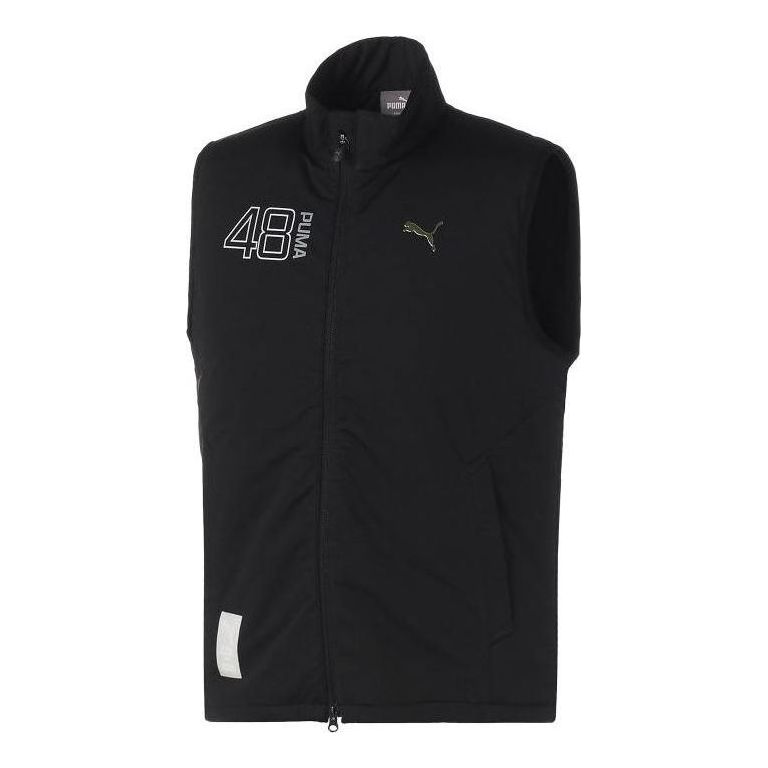 Vesta Puma Golf Monster Stretch Full Zip Vest Čierna | 539381-01