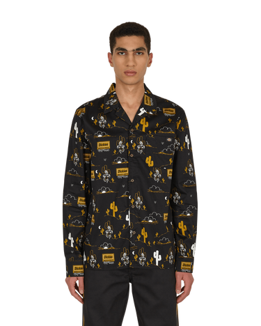 Košeľa Dickies Bettles AOP Shirt Čierna | DK0A4XGY BLK1, 2