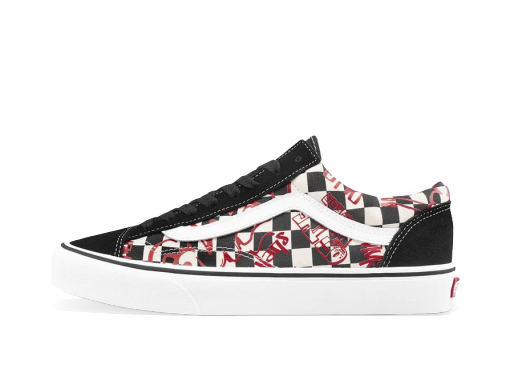Tenisky a topánky Vans Style 36 Checkerboard Red Čierna | VN0A3DZ31IW