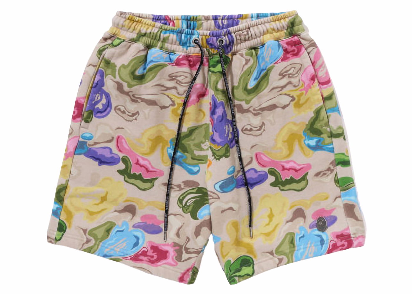 Šortky BAPE BAPE A Bathing Ape Art Camo Sweat Shorts Multicolor Rôznofarebný | 1J80-153-055, 0
